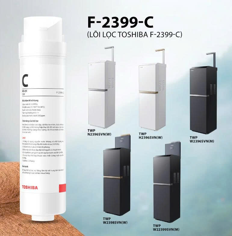 Bộ lõi lọc Toshiba F-2399 ( Đời Mới  )