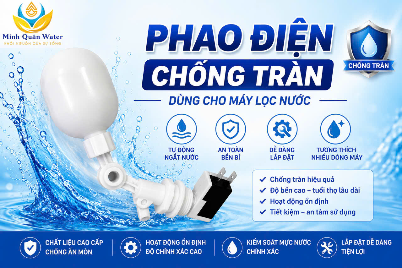 phao điện tự động dùng cho máy lọc nước