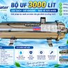 Màng siêu lọc UF3000 lít công suất 2500-3000L vỏ inox 304