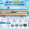 Bộ màng siêu lọc UF 5000lit lõi sợi PVDF vỏ inox 304 rời – Dễ dàng vệ sinh, tái sử dụng